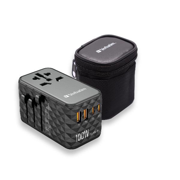 Verbatim UNIVERSAL TRAVEL ADAP.GAN III 100W